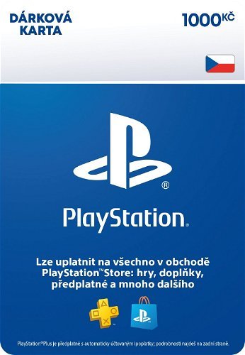 PlayStation Store - Darčeková karta (kredit) 1 000 € (SK) - Playstation - LicenceX.sk